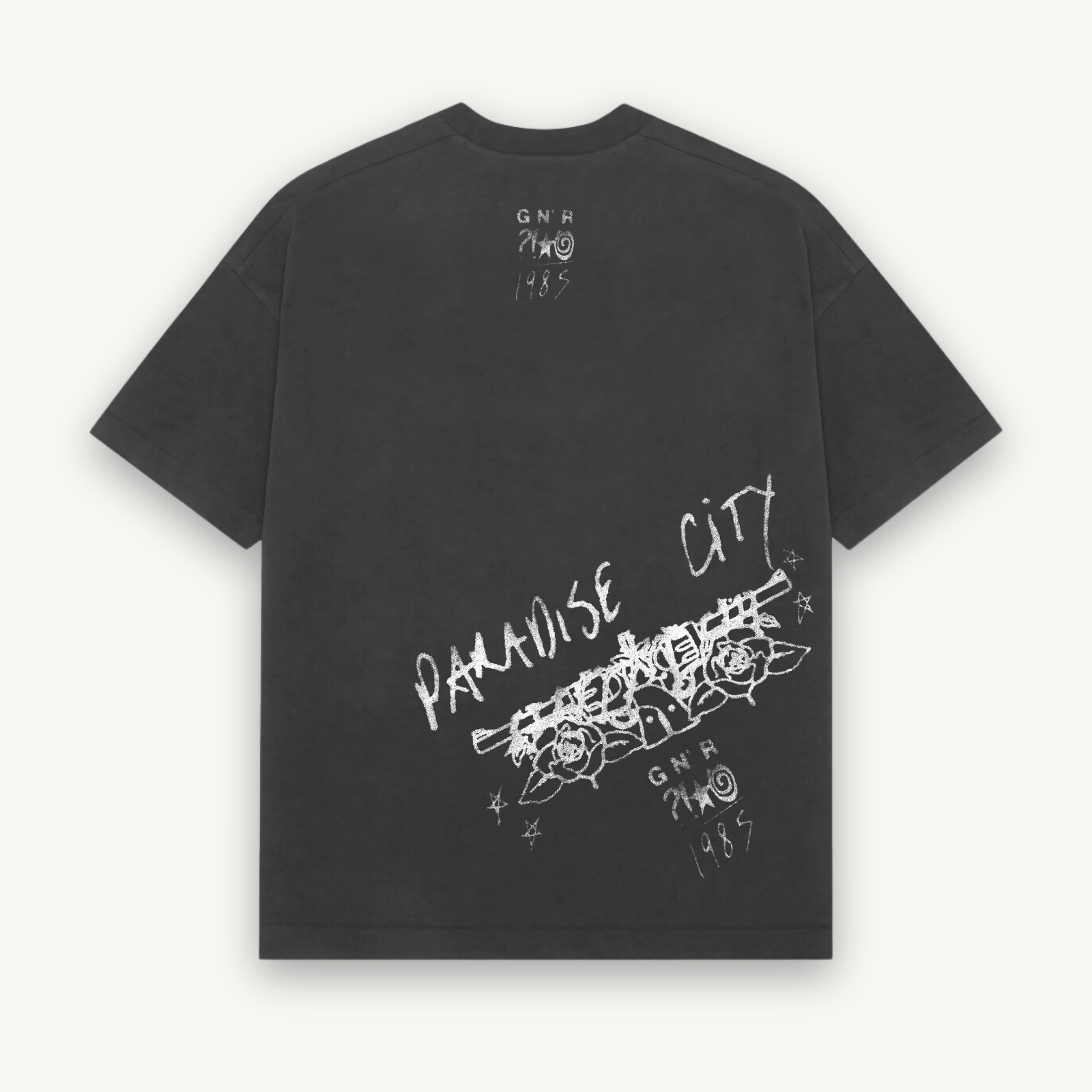 Official Guns N' Roses 1985 Black Relaxed Tee
