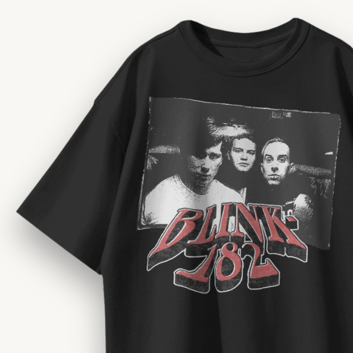 Blink-182 Dude Ranch Sessions Black Oversized Tee