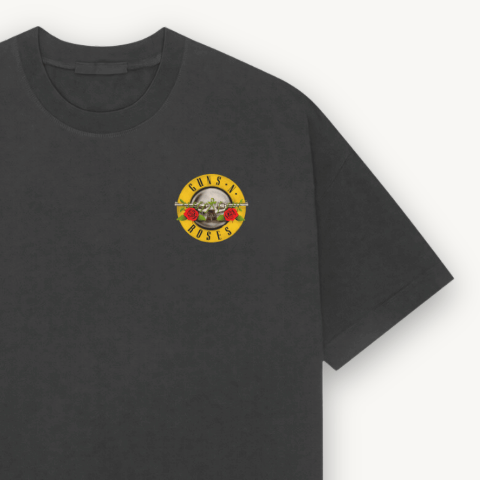 Guns N' Roses Logo Black Relaxed Tee