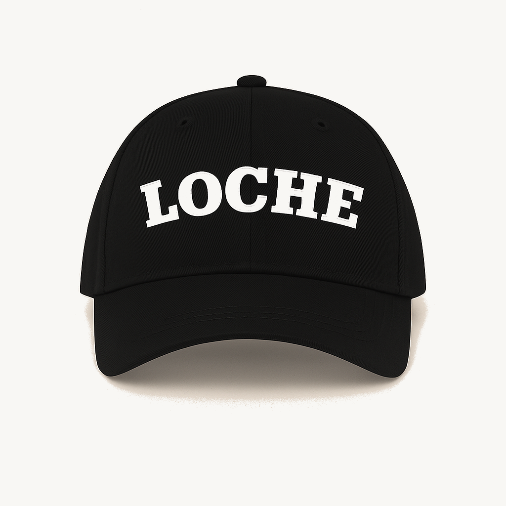 LOCHE Baseball Black Cap