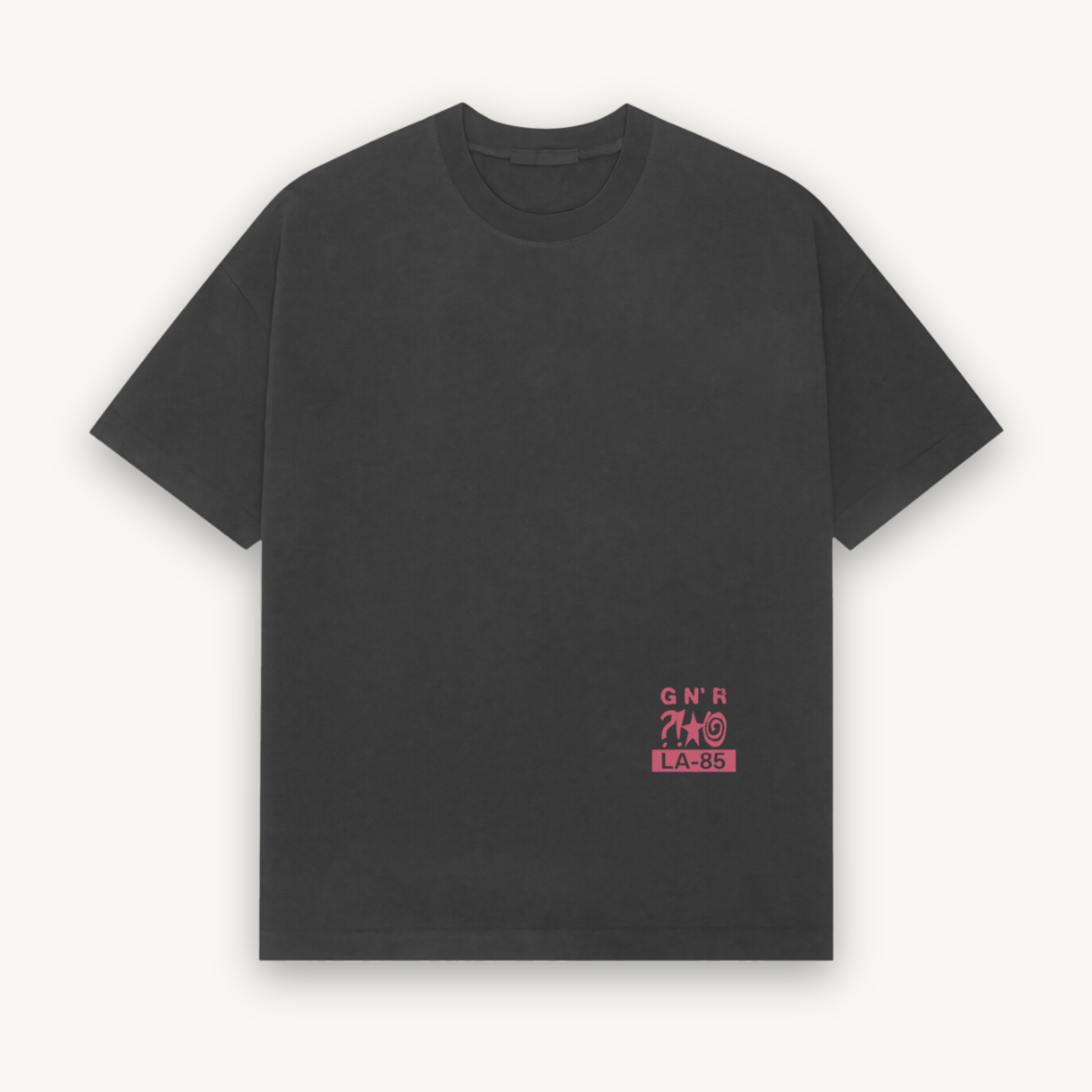 Guns N' Roses LA-85 Black Relaxed Tee