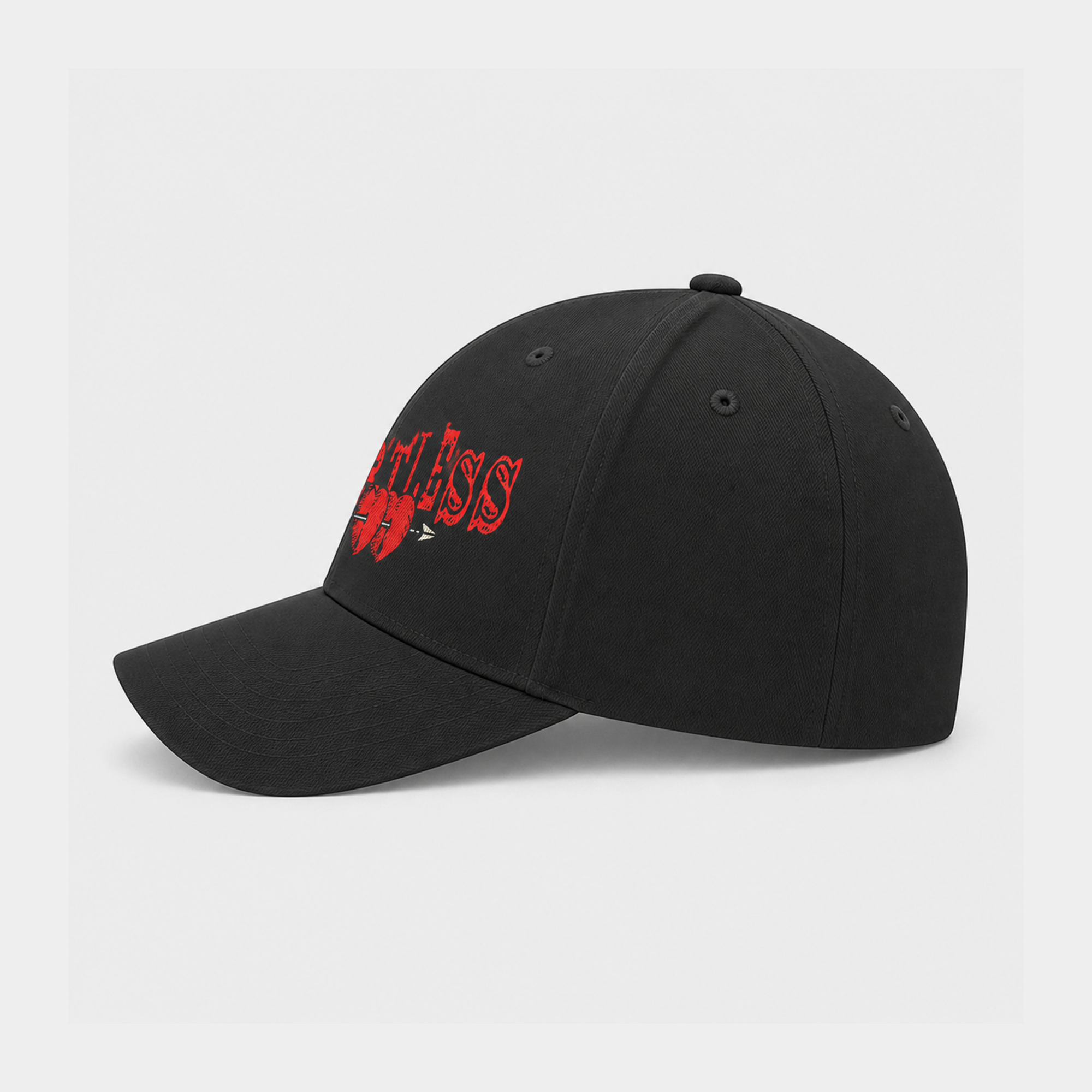 TNC Heartless Baseball Black Cap