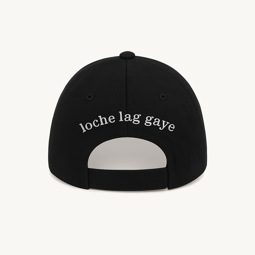 LOCHE Baseball Black Cap
