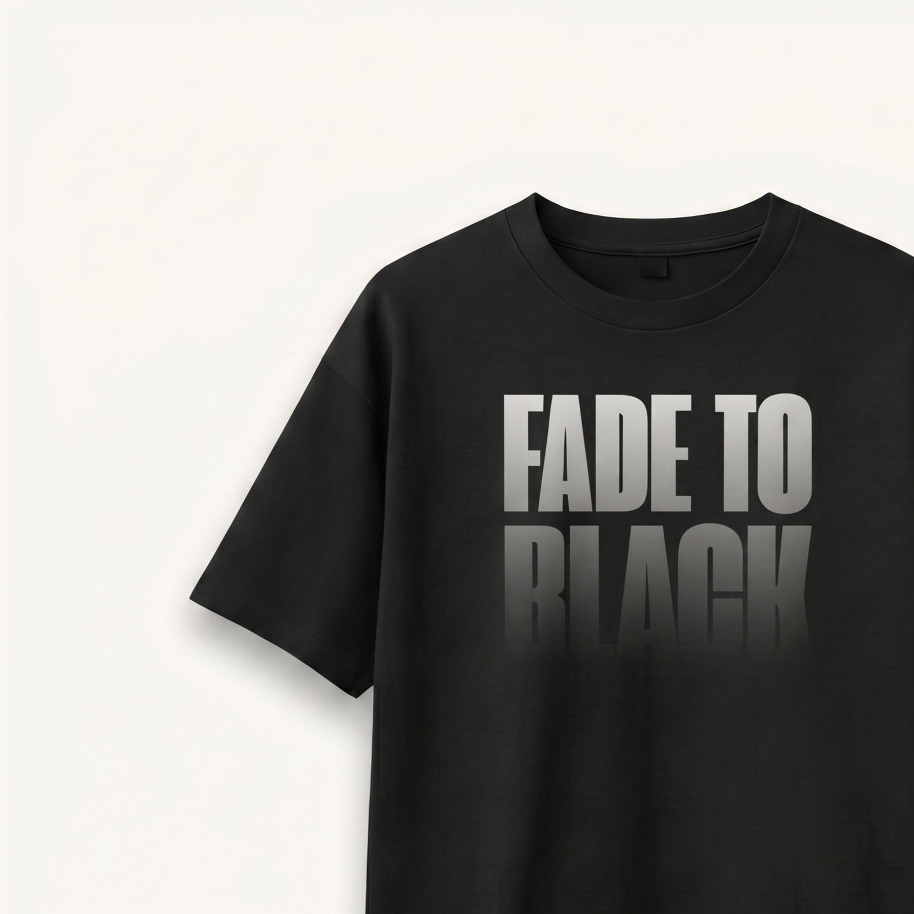 TNC Fade to Black Black Relaxed Tee