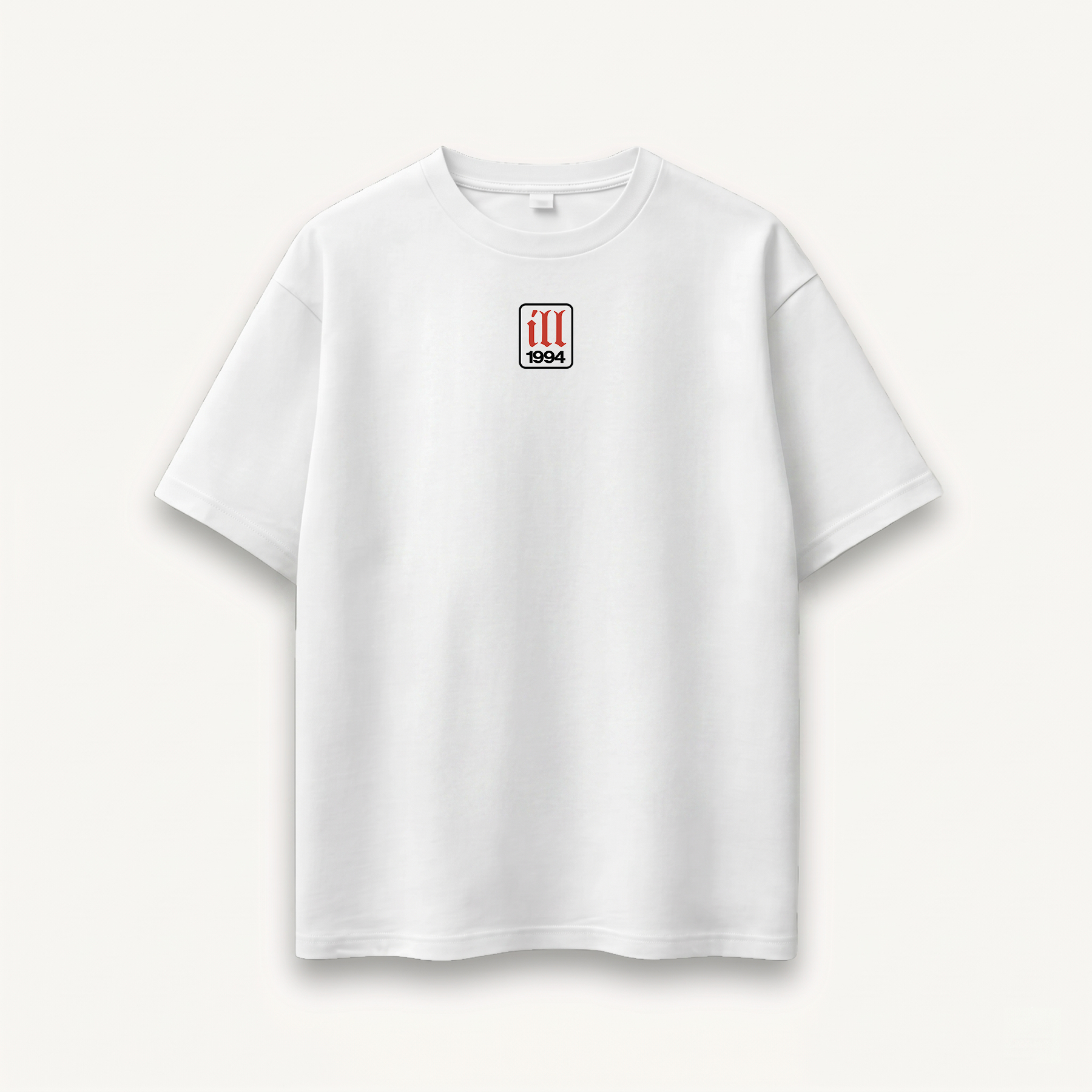 Nas Illmatic 1994 White Relaxed Tee front