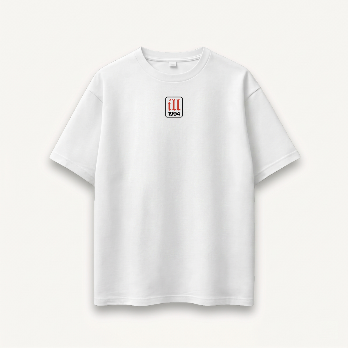 Nas Illmatic 1994 White Relaxed Tee front