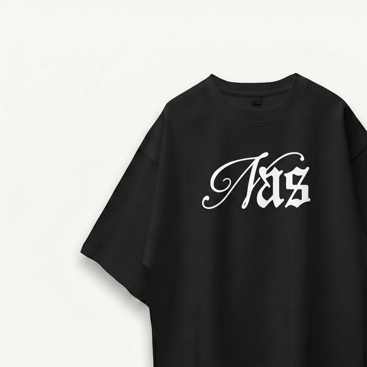 Nas God’s Son Black Oversized Tee