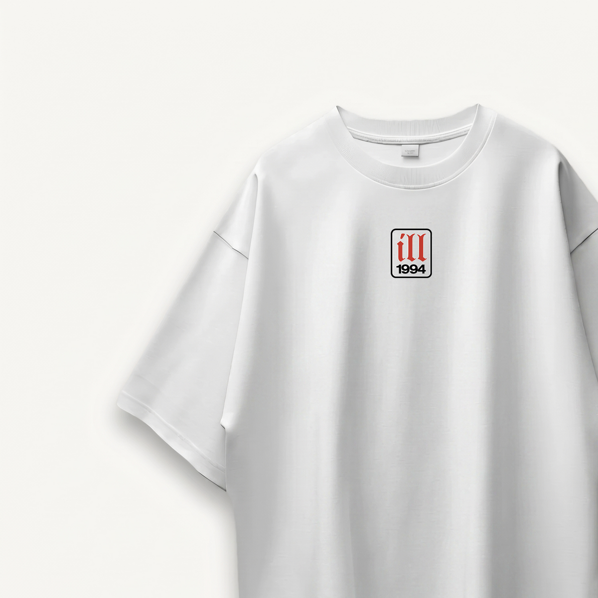 Nas Illmatic 1994 White Oversized Tee
