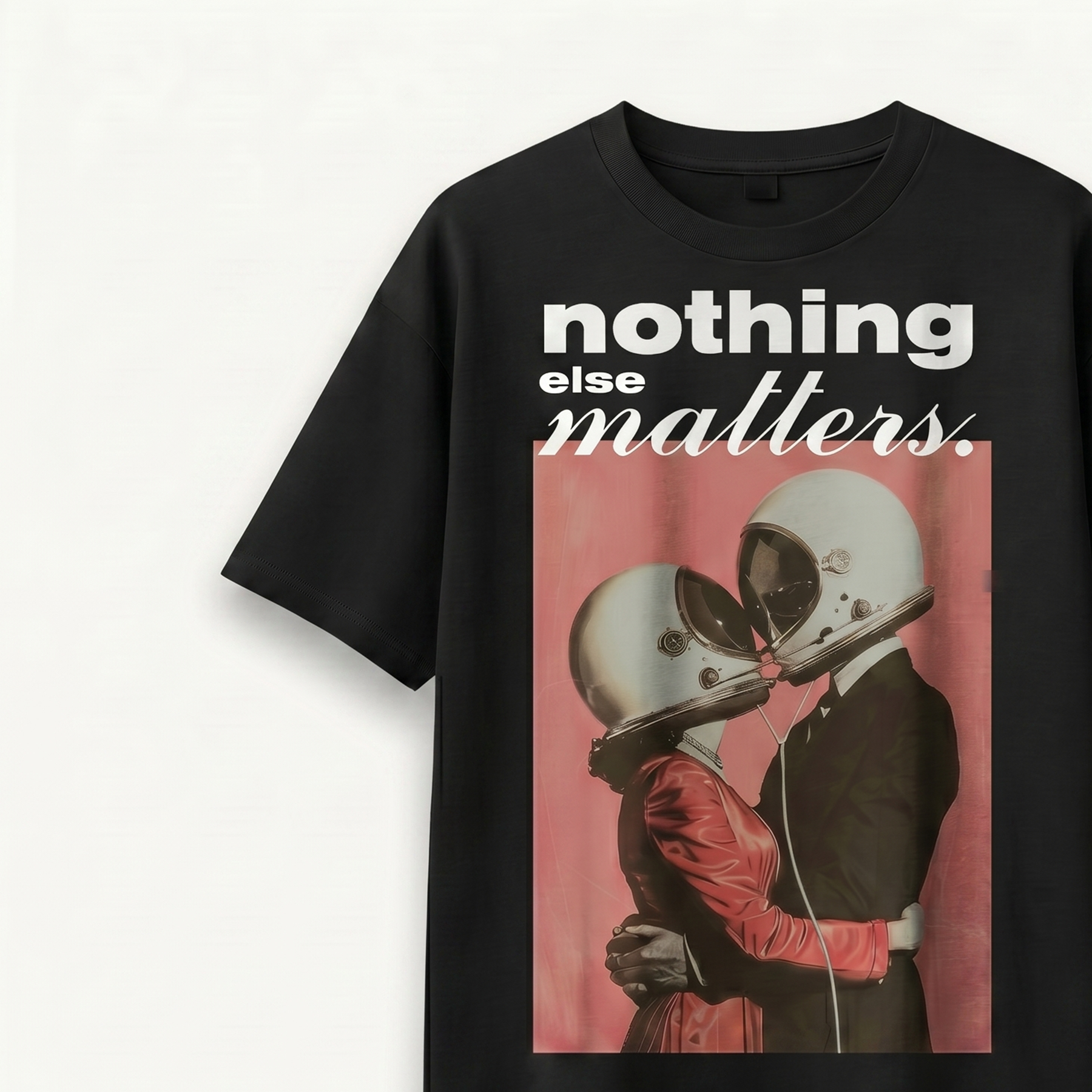 TNC Nothing Else Matters Cosmic Black Relaxed Tee