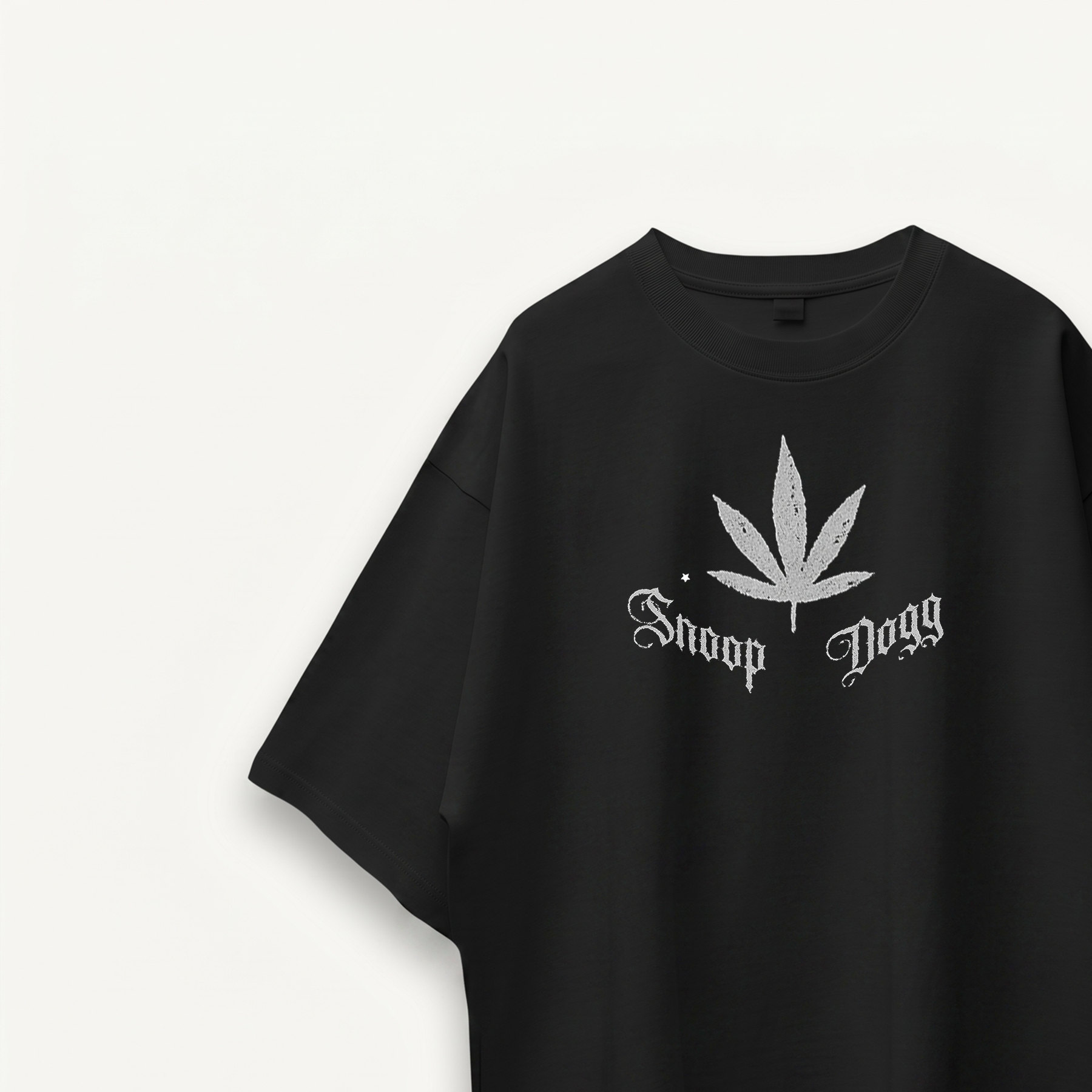 Snoop Dogg West Coast Legacy Black Oversized Tee