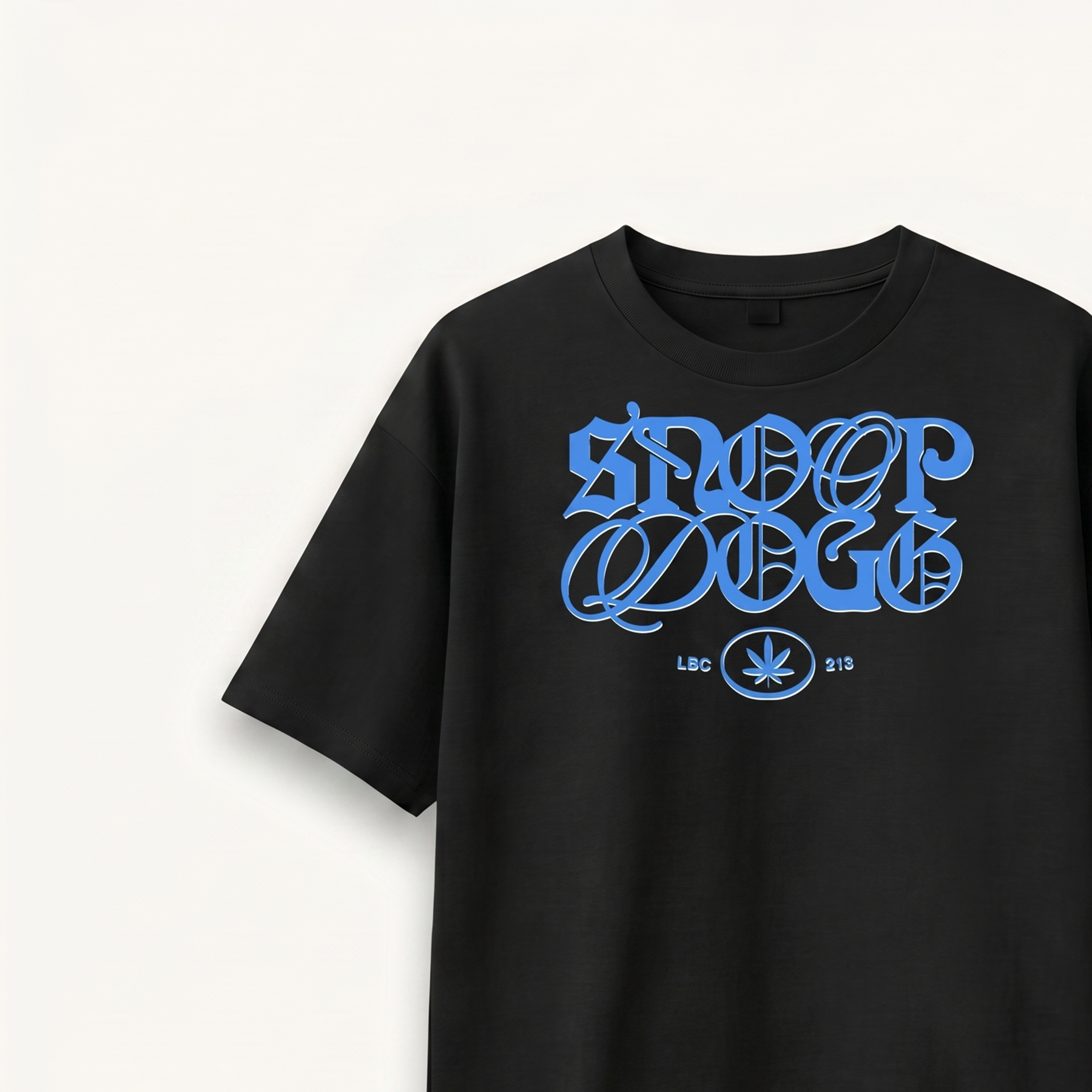 Snoop Dogg LBC 213 Black Relaxed Tee