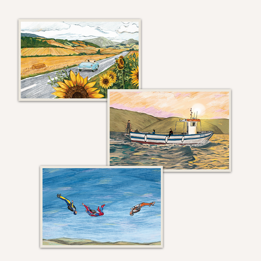 ZNMD Journey Postcard Set