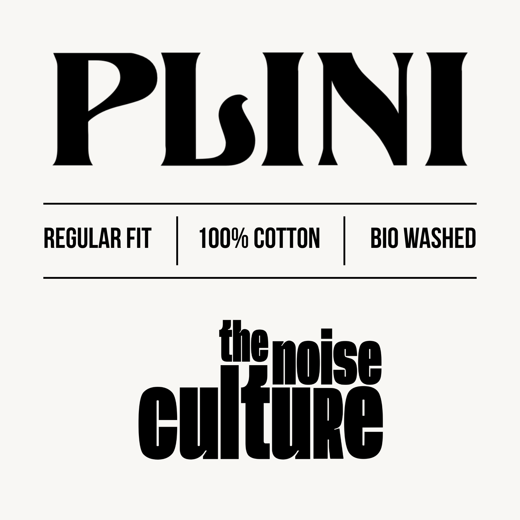 PLINI An Unnameable Desire Black Regular Tee