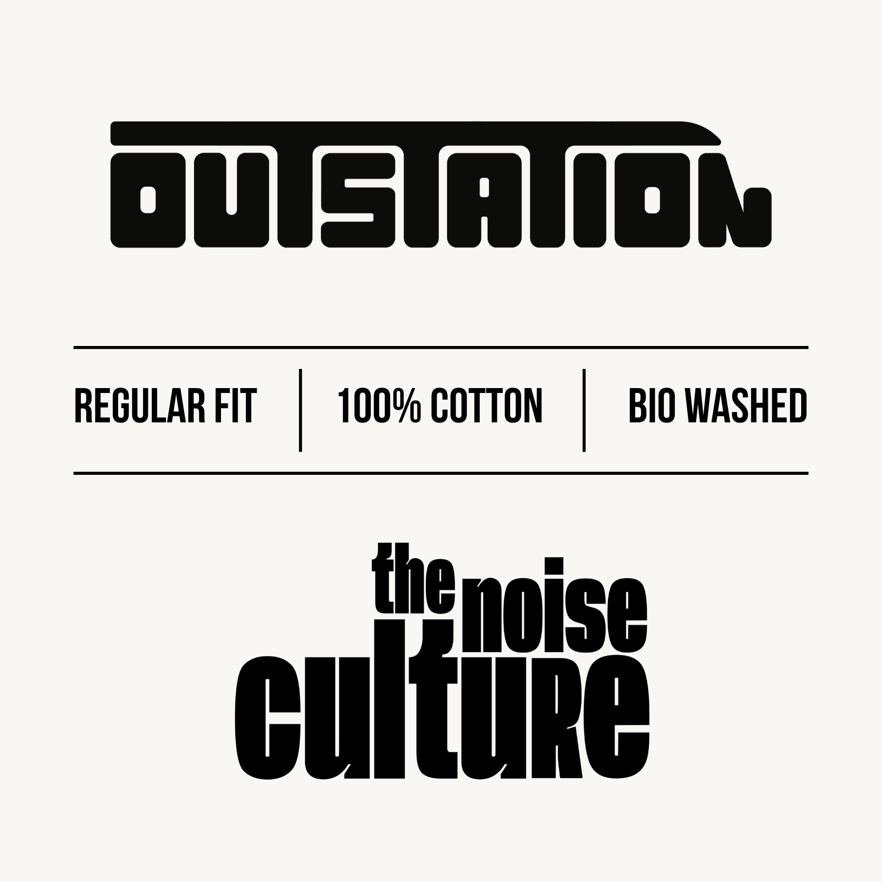 OutStation Journey Black Regular Tee