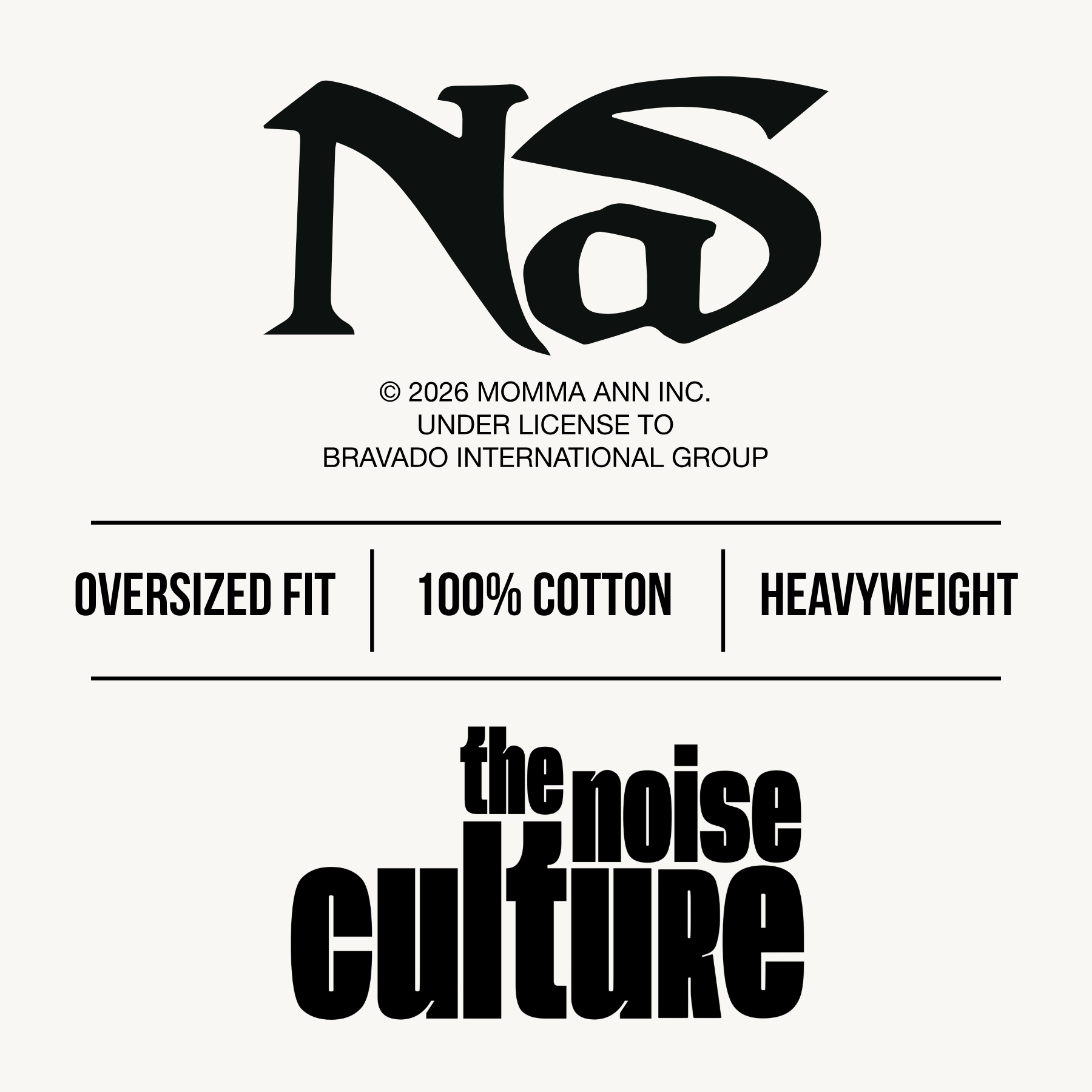 Nas The World Is Yours Black Oversized Tee
