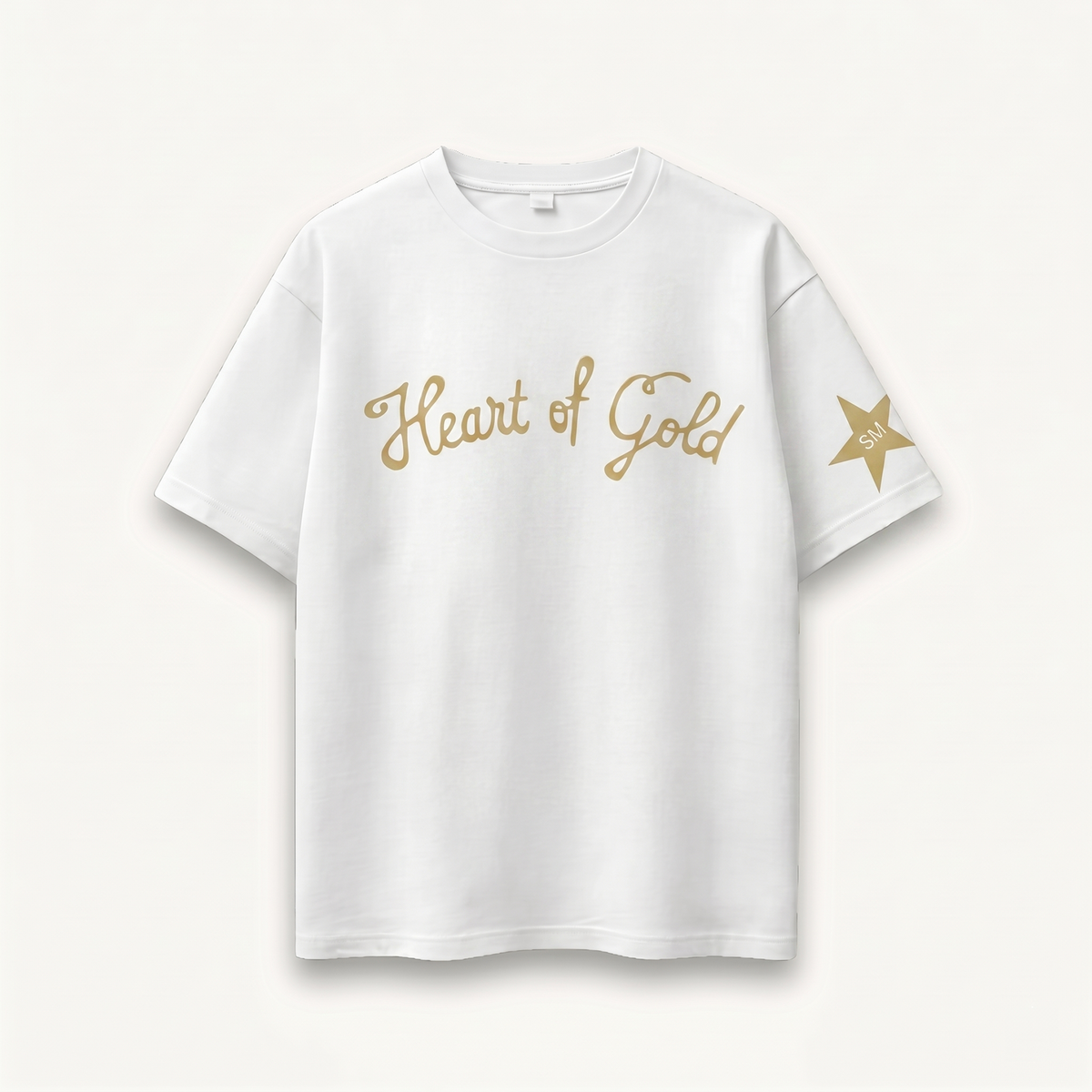 Shawn Mendes Heart Of Gold White Relaxed Tee front