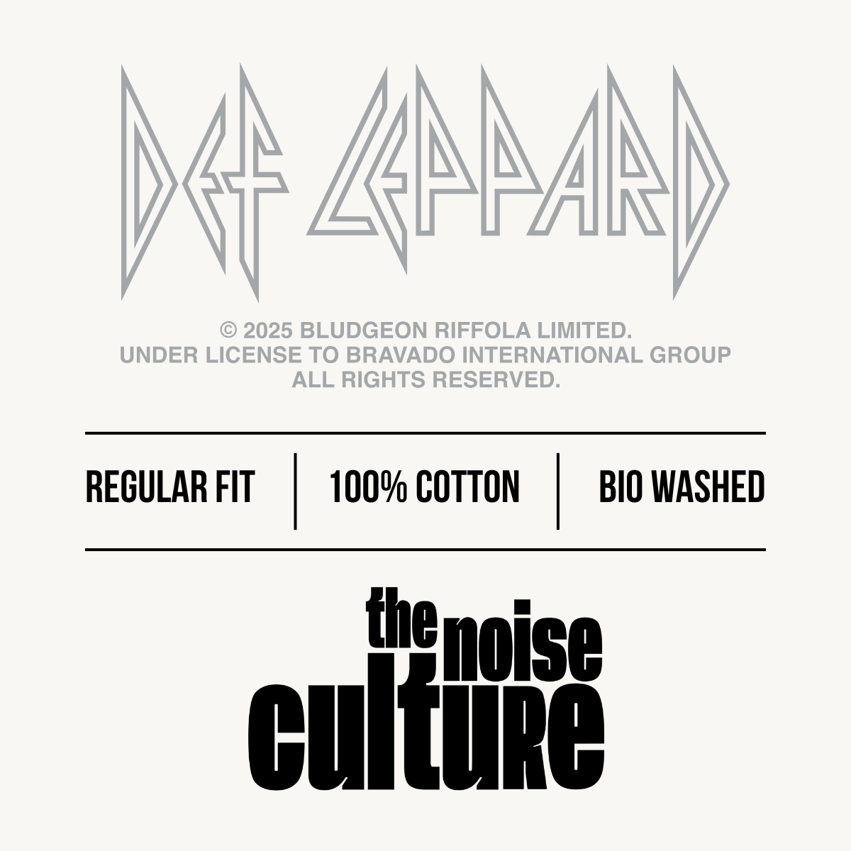 Def Leppard Leaping Leopard Black regular Tee