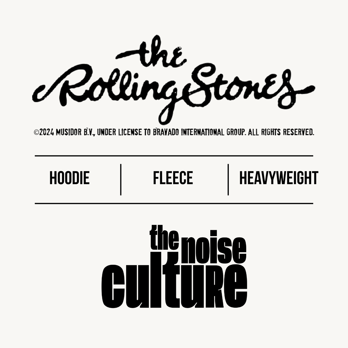 The Rolling Stones Tongue Black Hoodie