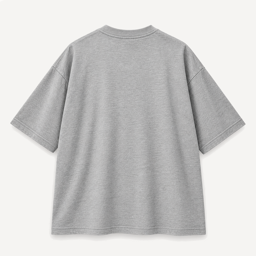 Lolla 2026 Truck Grey Oversized Tee
