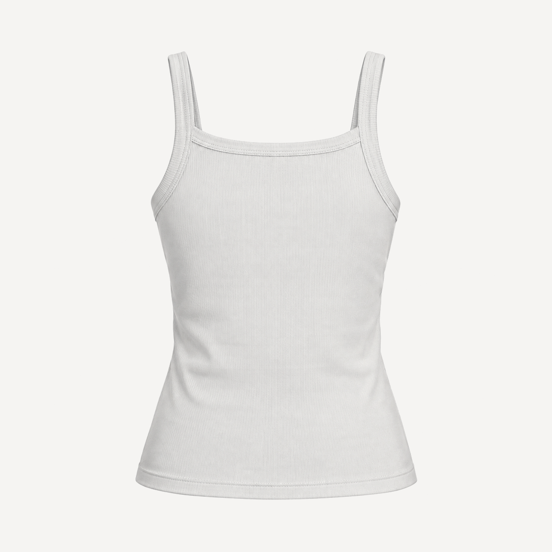 Lolla 2026 Girl Ribbed White Tee