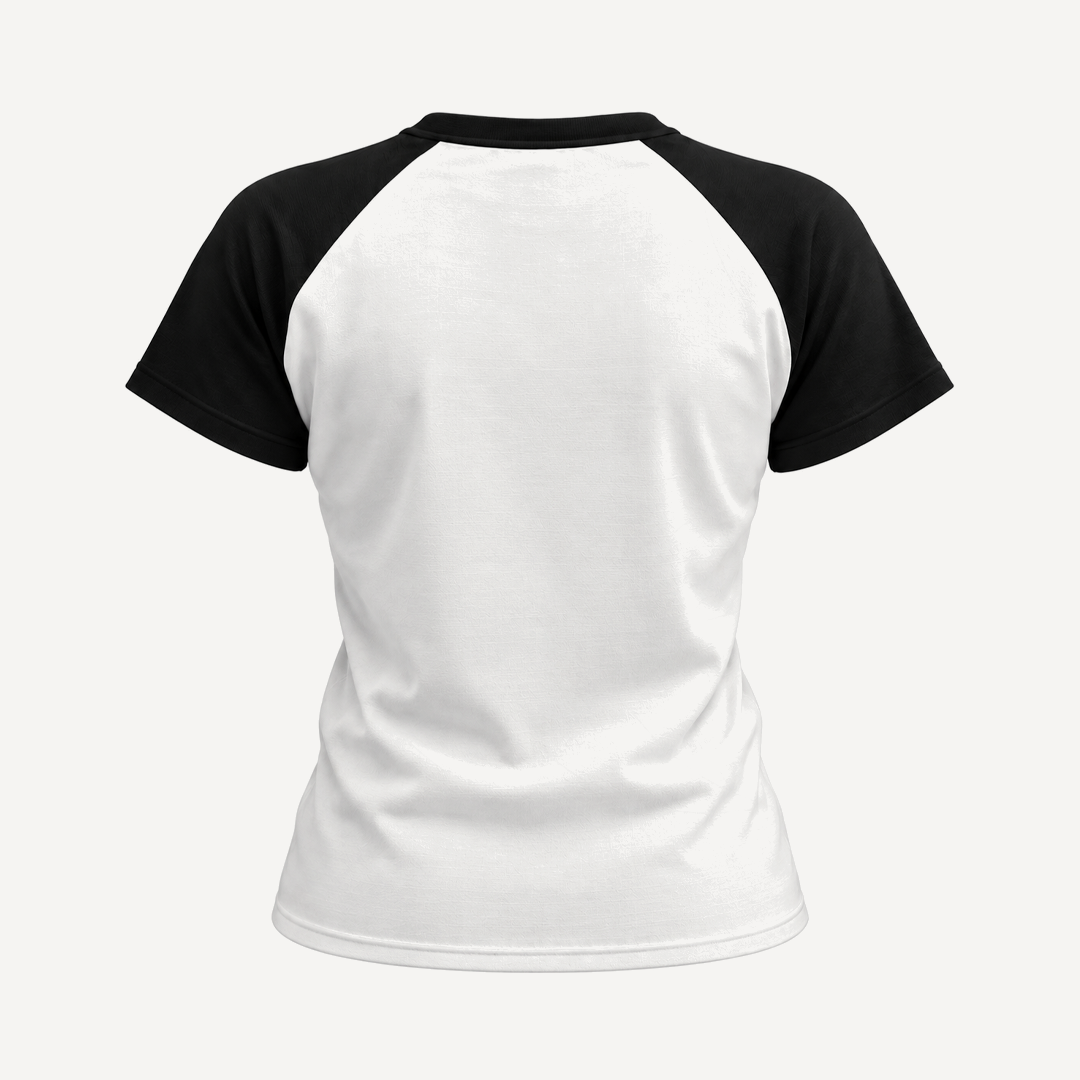Lolla 2026 Girl Raglan White Top