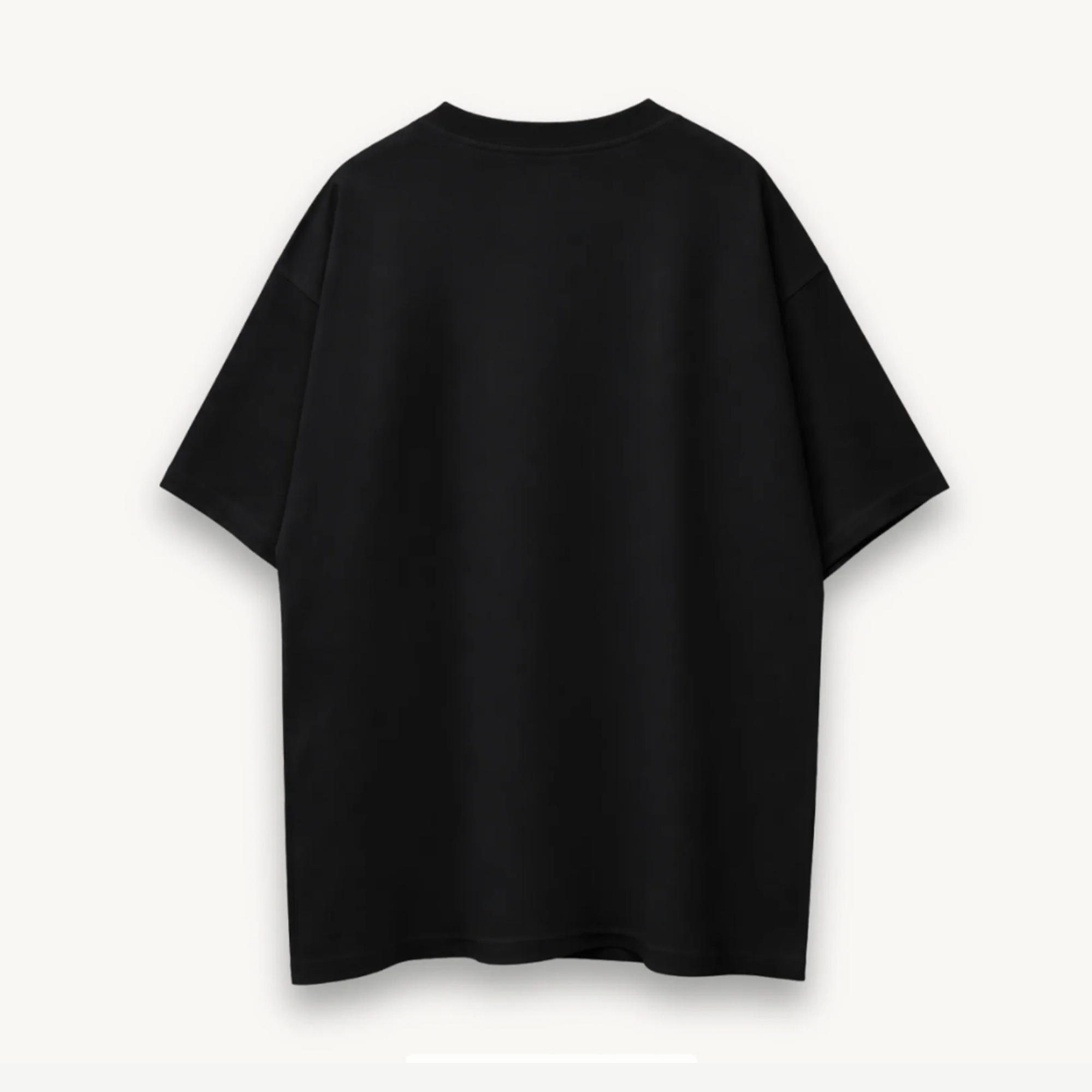 Project Mishram Logo Black Oversized Tee
