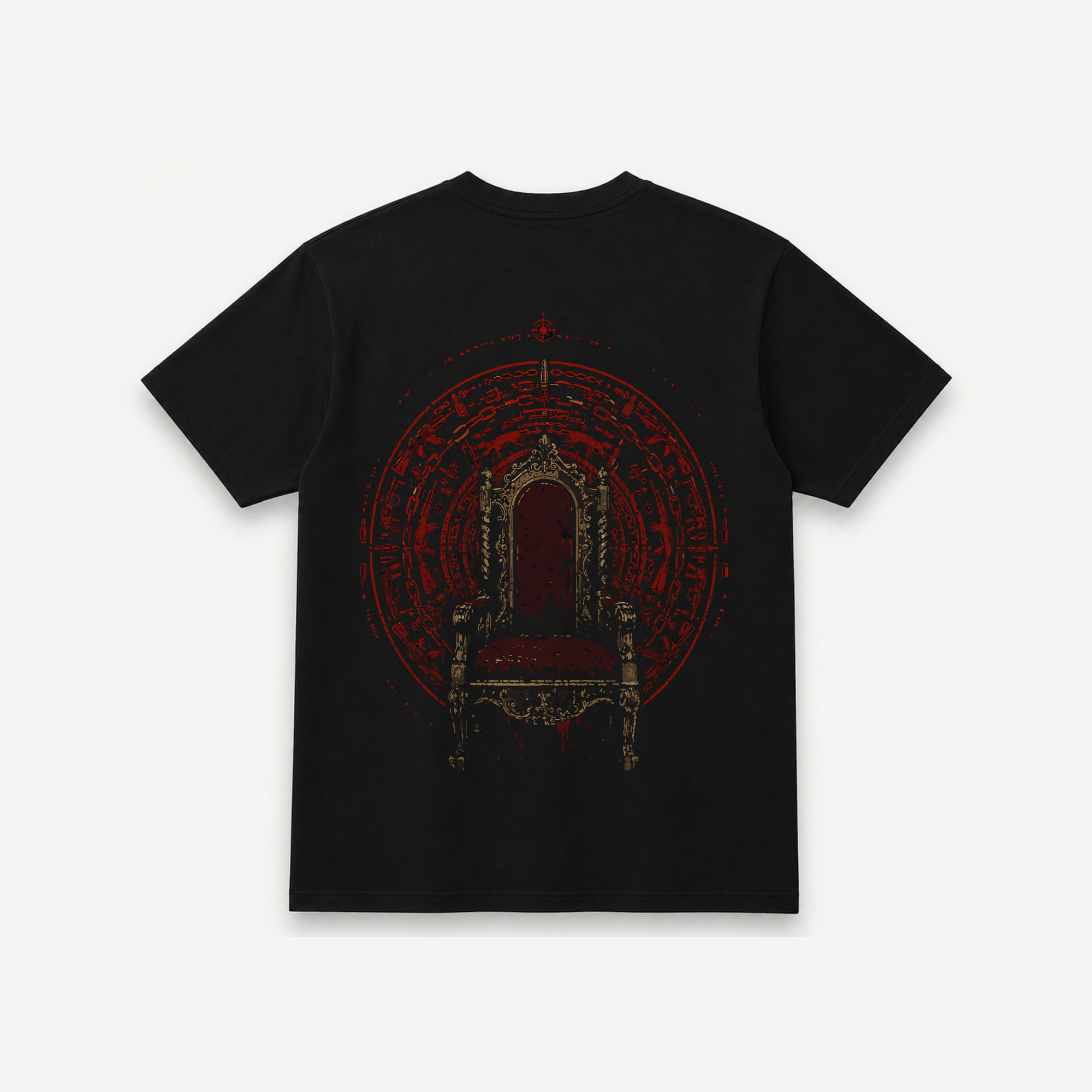 Mirzapur The Movie Mirzapur Ki Gaddi Black Regular Tee