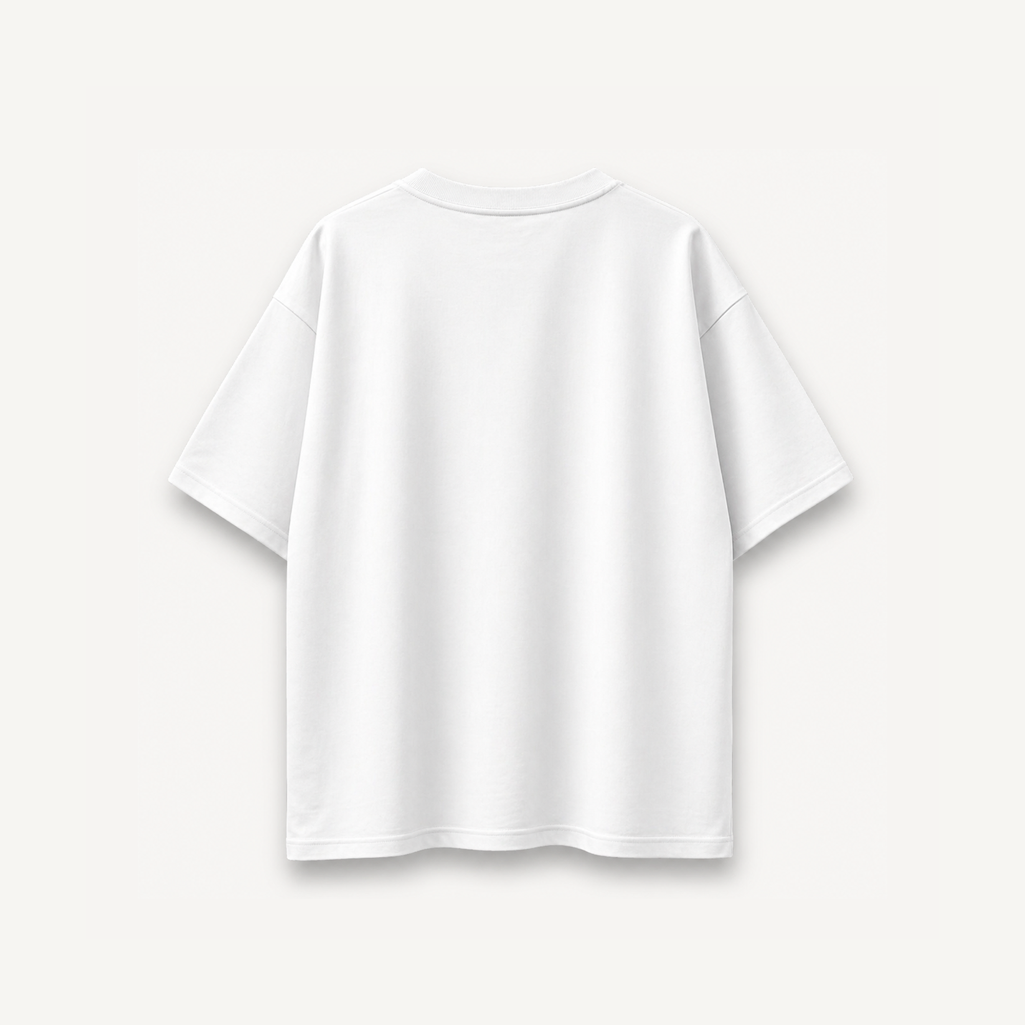 Project Mishram Tamasat White Oversized Tee
