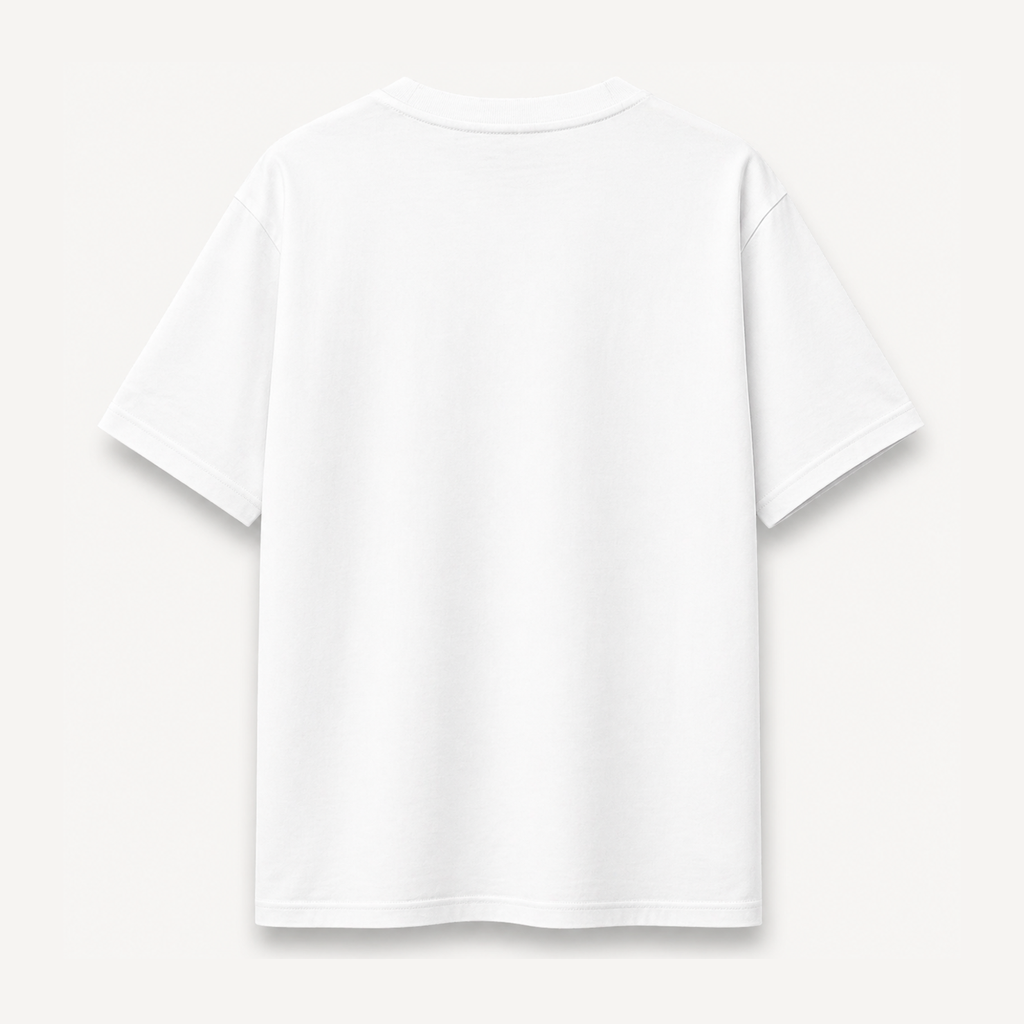 Project Mishram Tamasat White Relaxed Tee