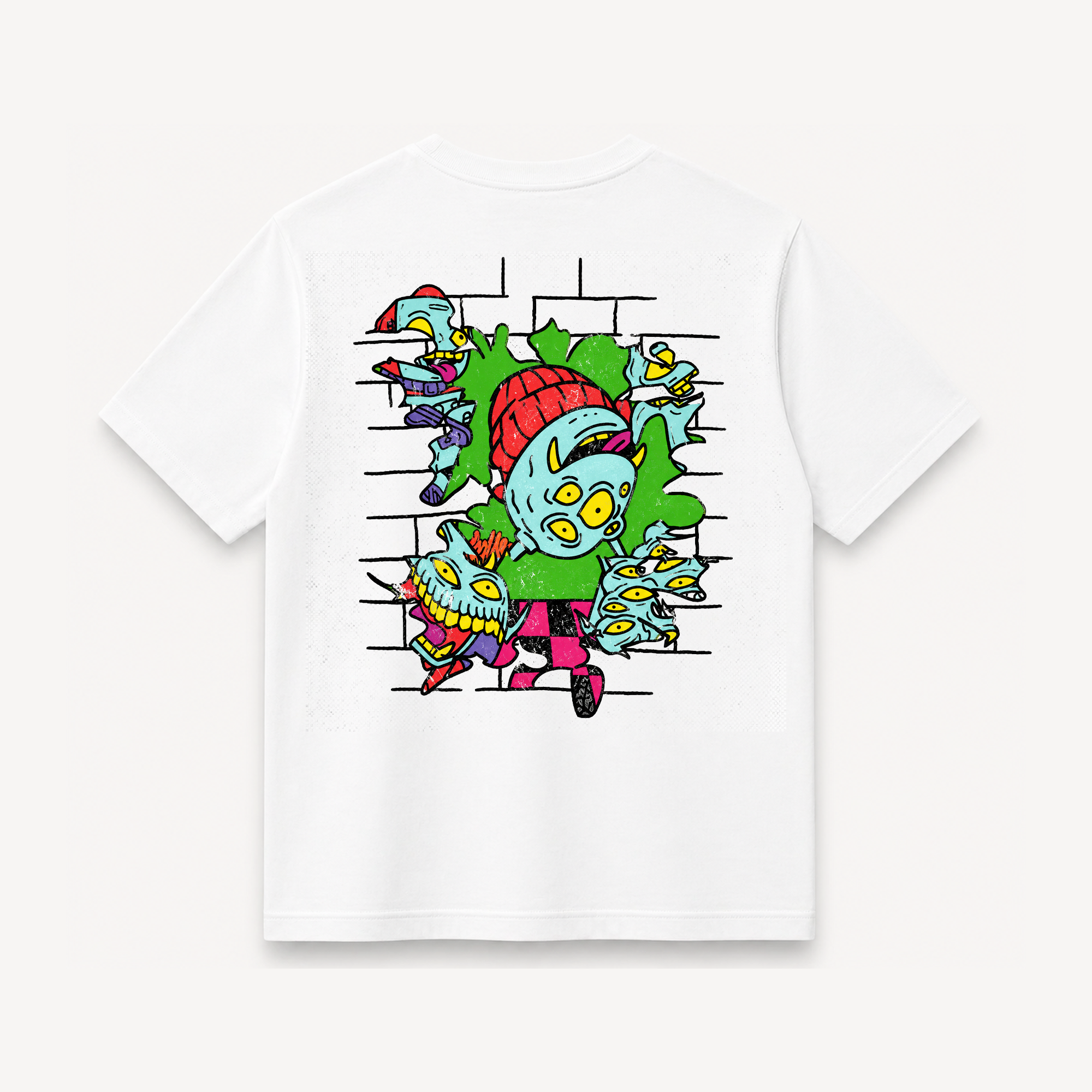 Lolla 2026 Monster White Regular Tee
