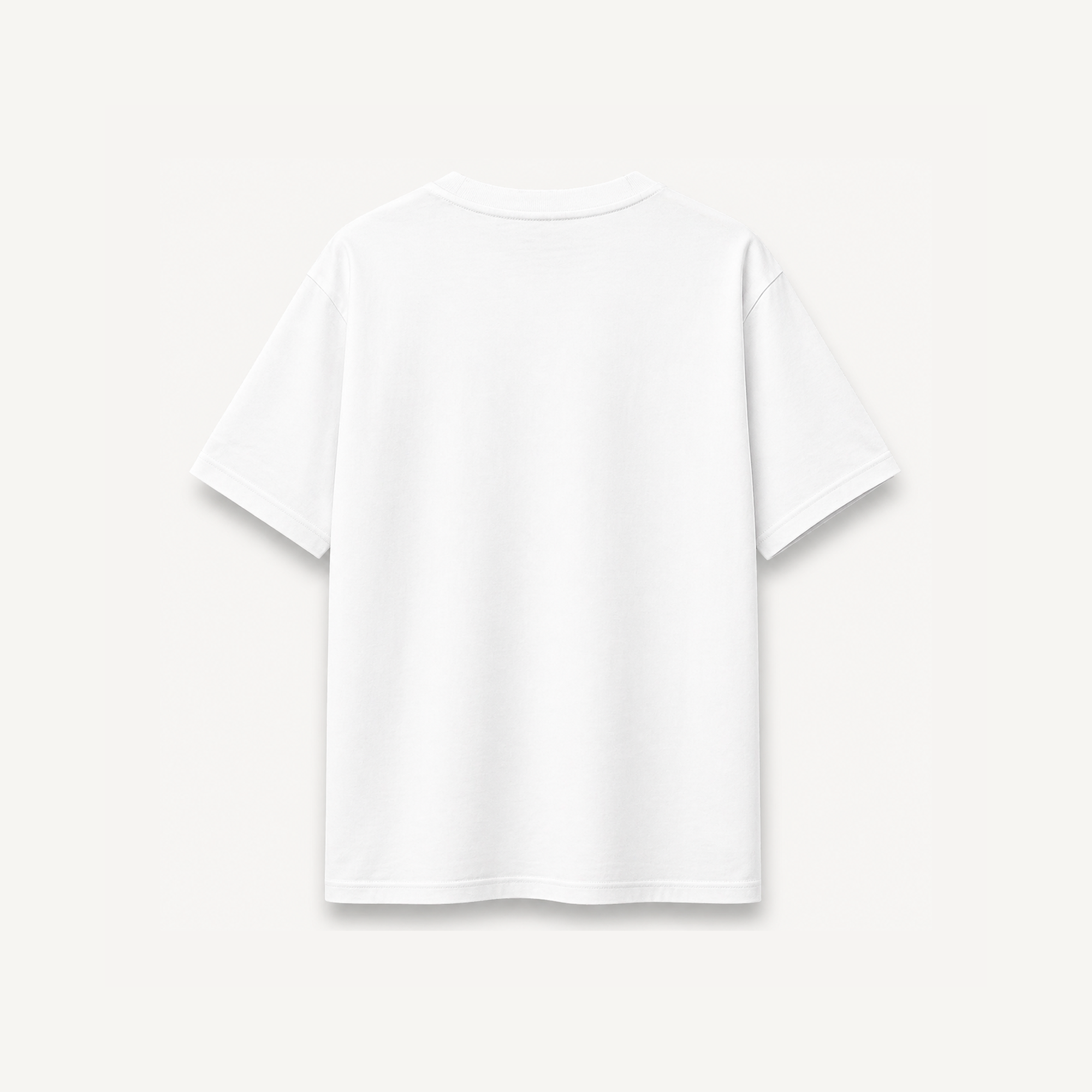 Project Mishram Tamasat White Relaxed Tee