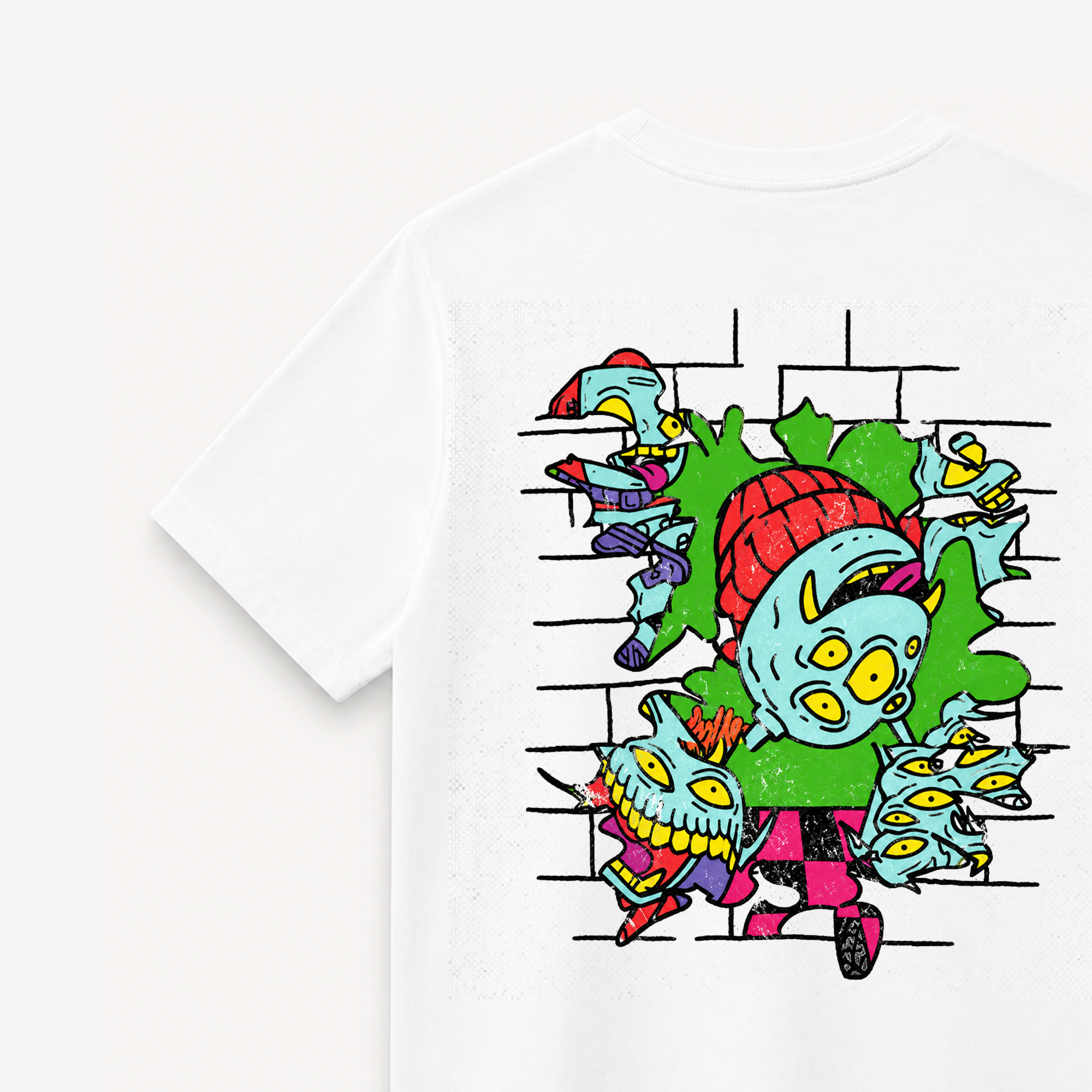 Lolla 2026 Monster White Regular Tee