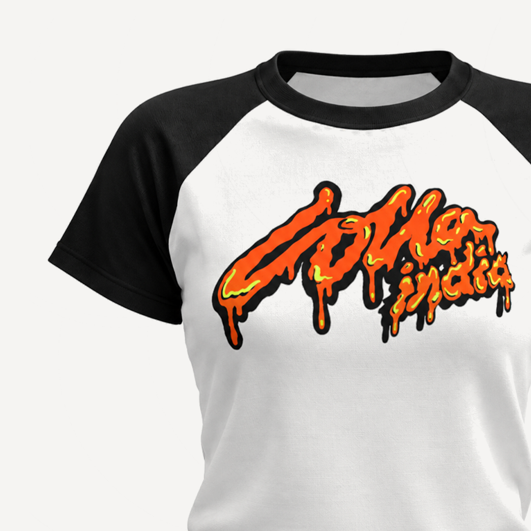 Lolla 2026 Girl Raglan White Top