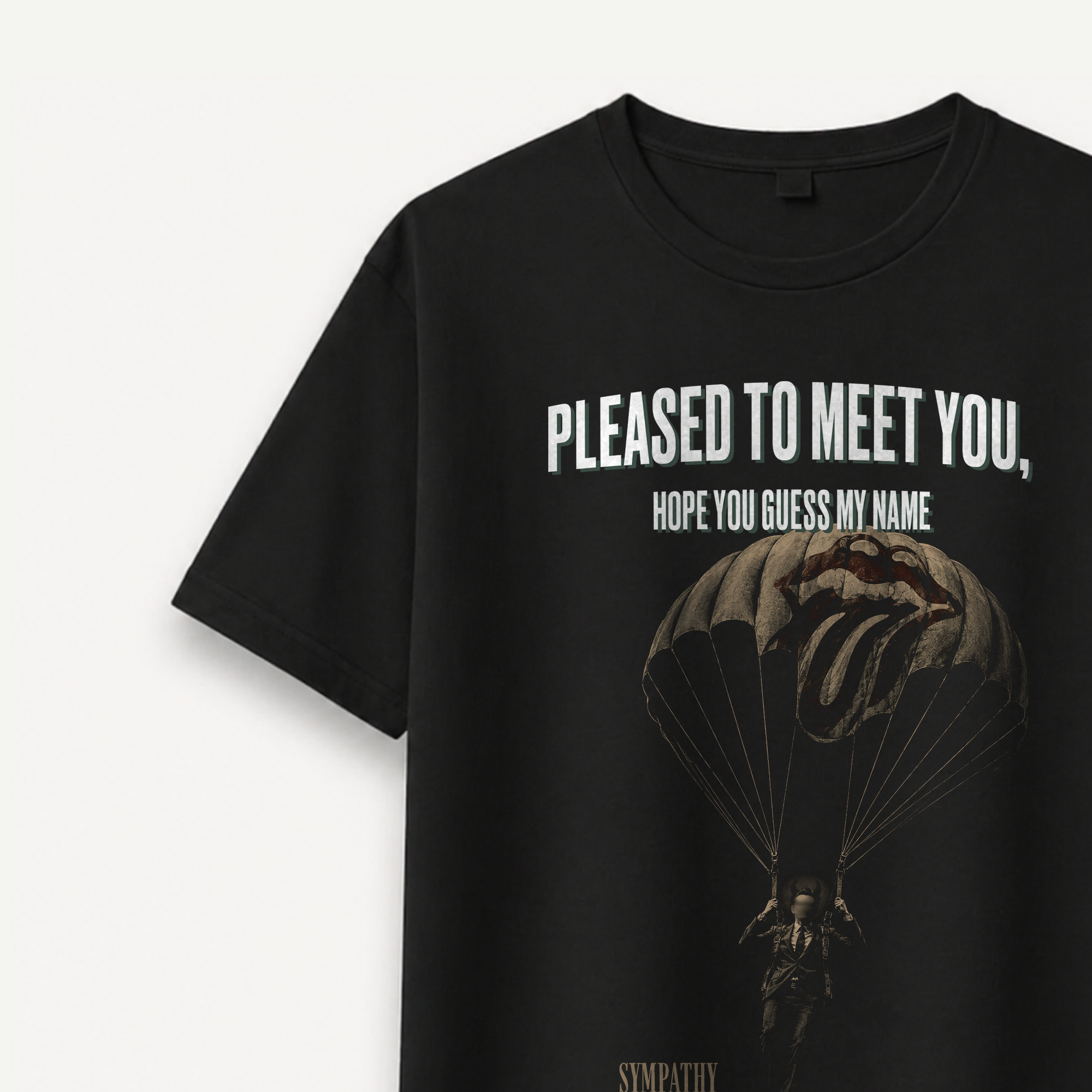 The Rolling Stones Sympathy For The Devil Black Relaxed Tee