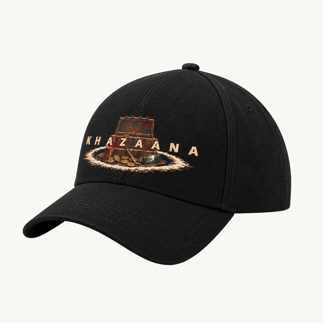 Tumbbad Khazaana Baseball Black Cap side