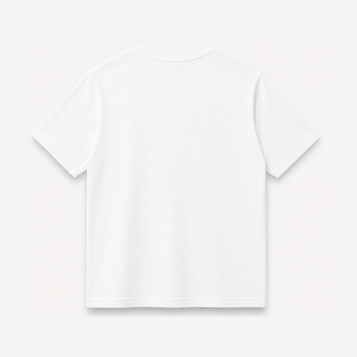 Tumbbad Laalchi Hai Tu White Regular Tee back