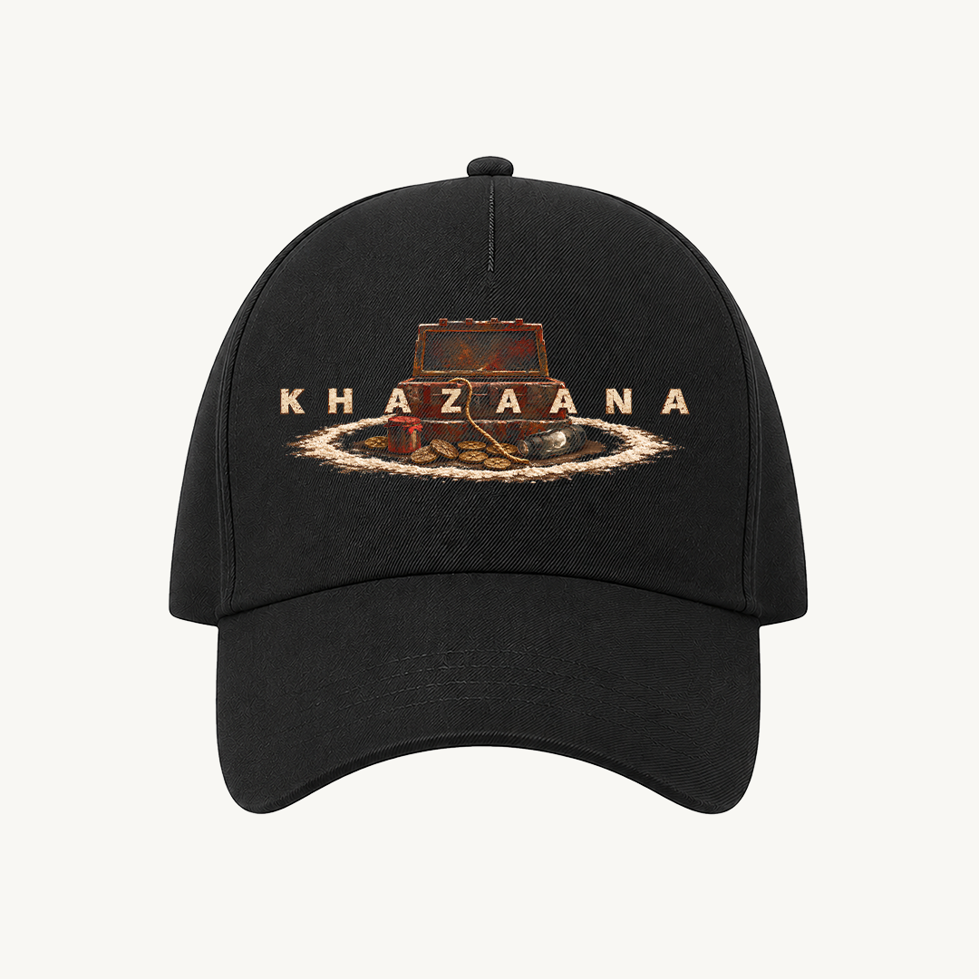 Tumbbad Khazaana Baseball Black Cap front