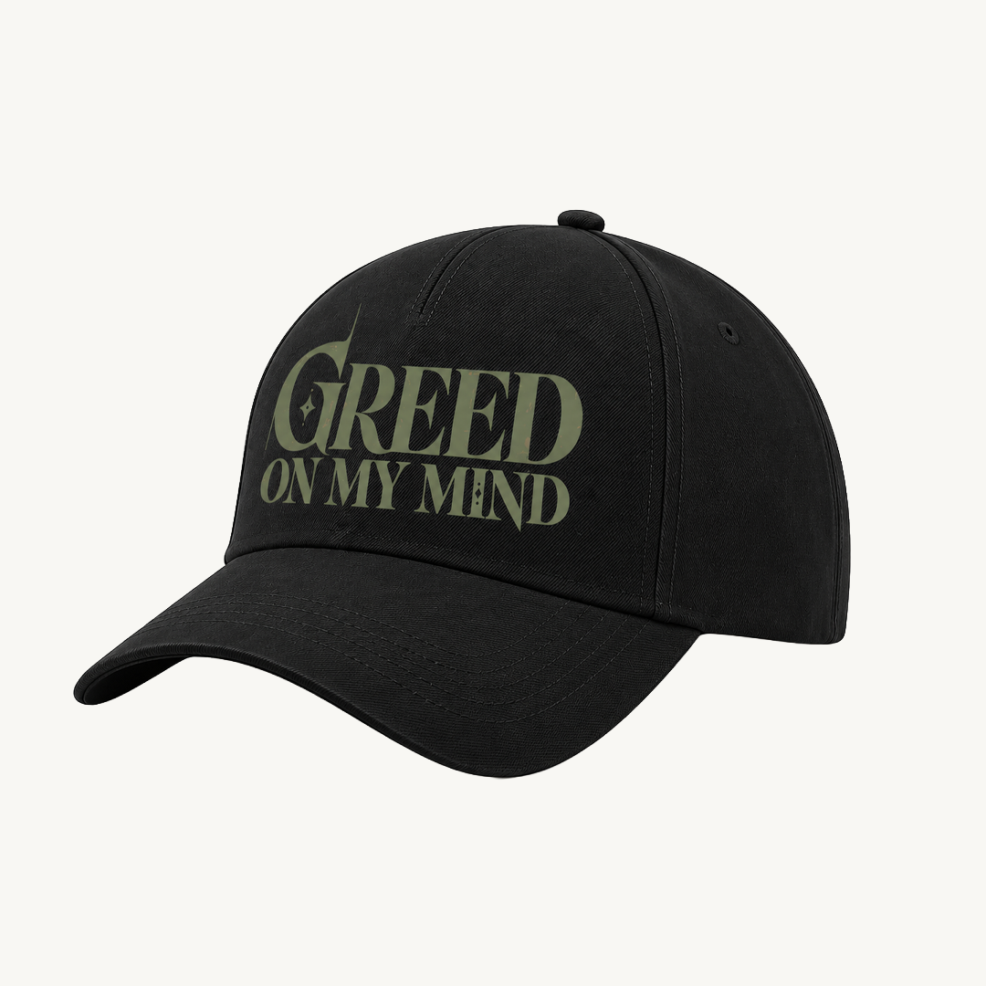 Tumbbad Greed On My Mind Baseball Black Cap side