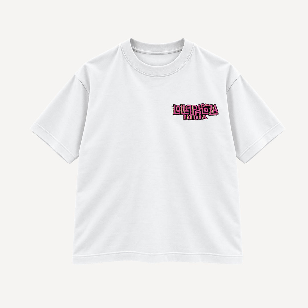 Lolla 2026 Monster White Regular Tee