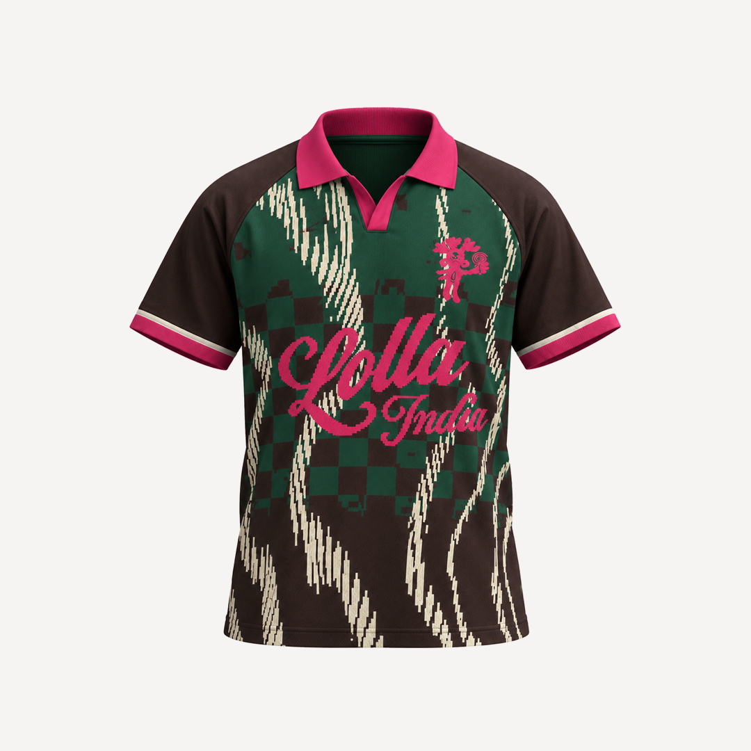 Lolla 2026 Collared Green Jersey
