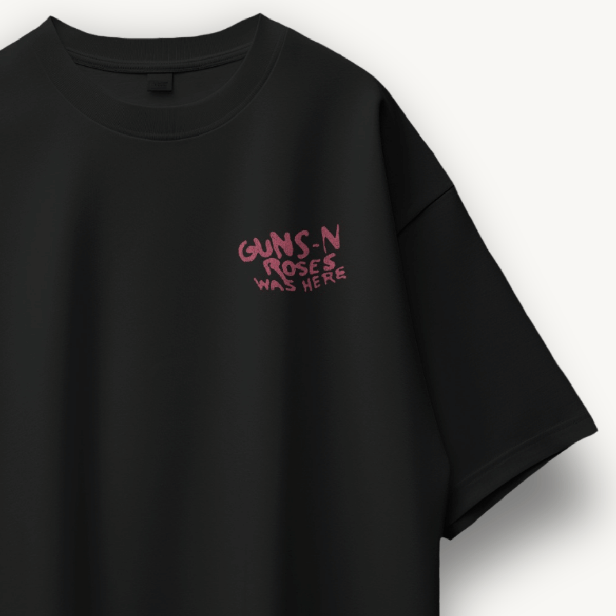 Guns N' Roses Japan 88 Black Oversized Tee - The Noise Culture