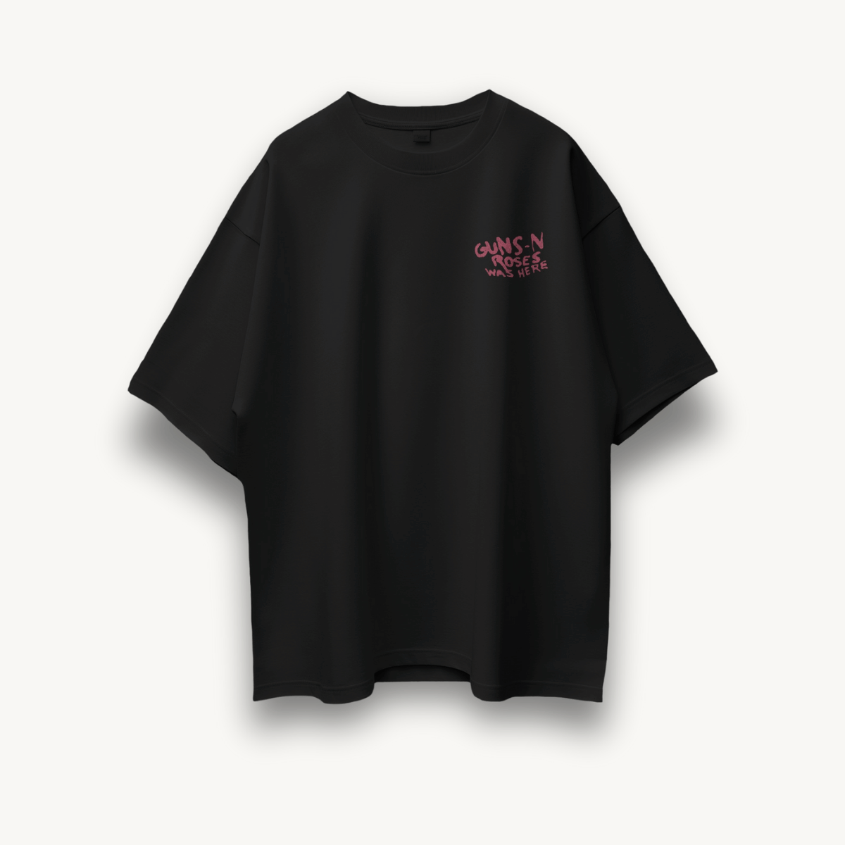 Guns N' Roses Japan 88 Black Oversized Tee - The Noise Culture