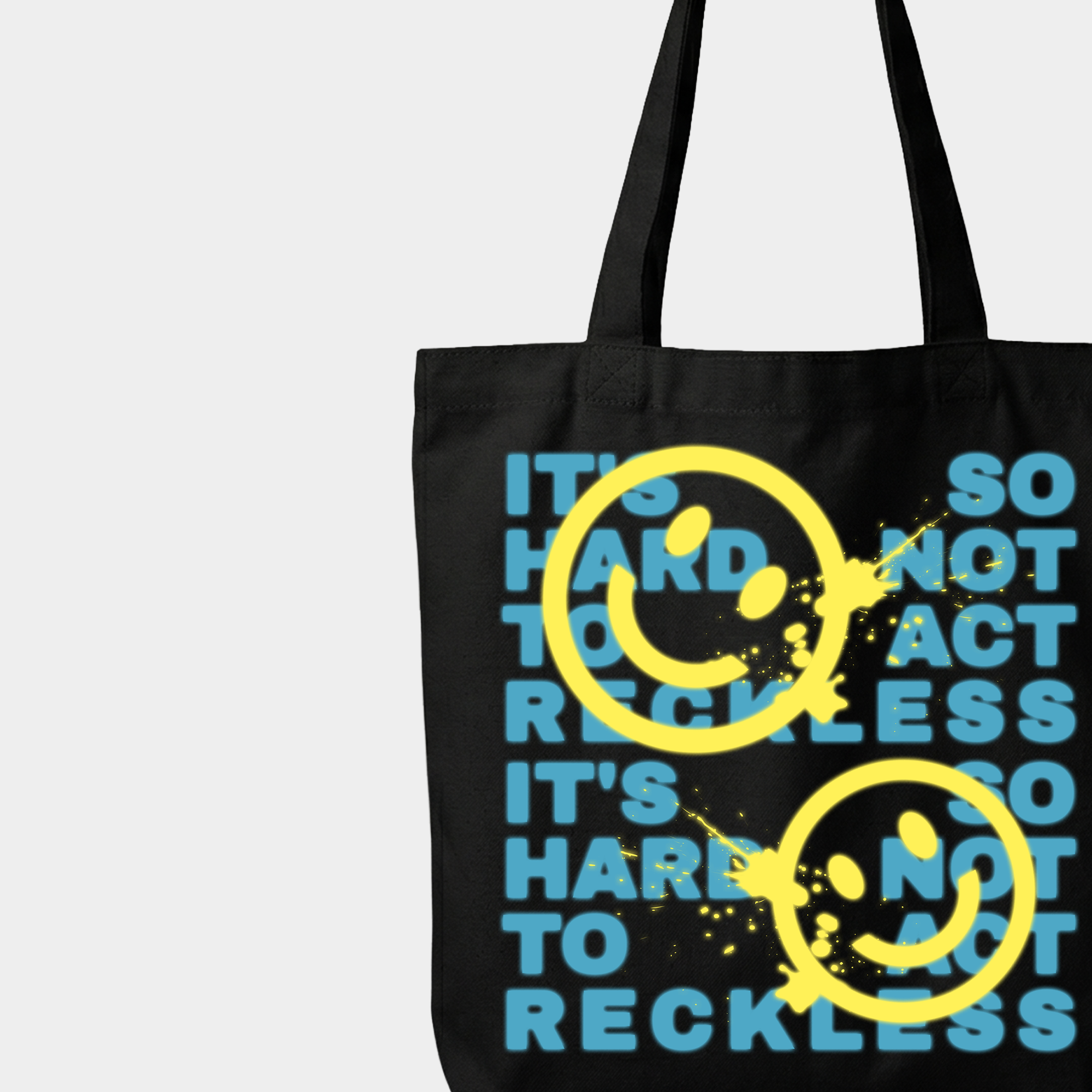 TNC Reckless Black Tote Bag