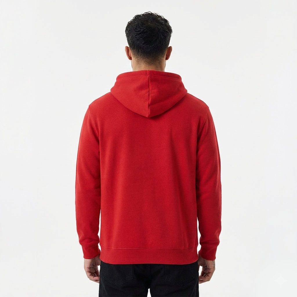 Def Leppard Leaping Leopard Red Hoodie