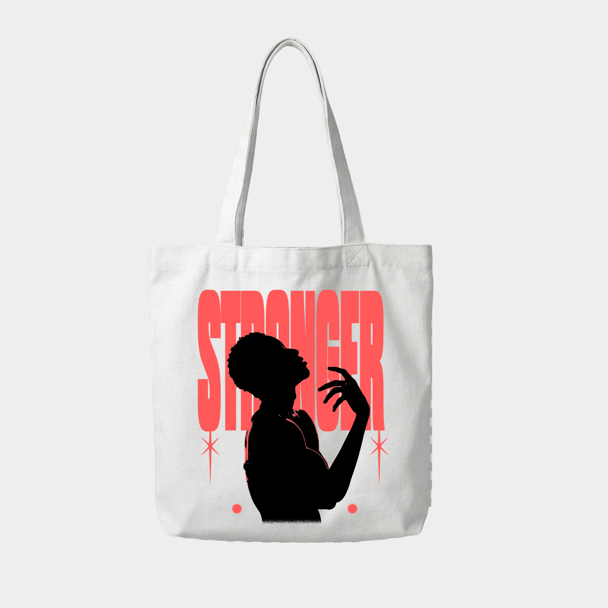 TNC Stronger White Tote Bag
