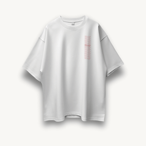The Rolling Stones Tongue White Oversized Tee - The Noise Culture