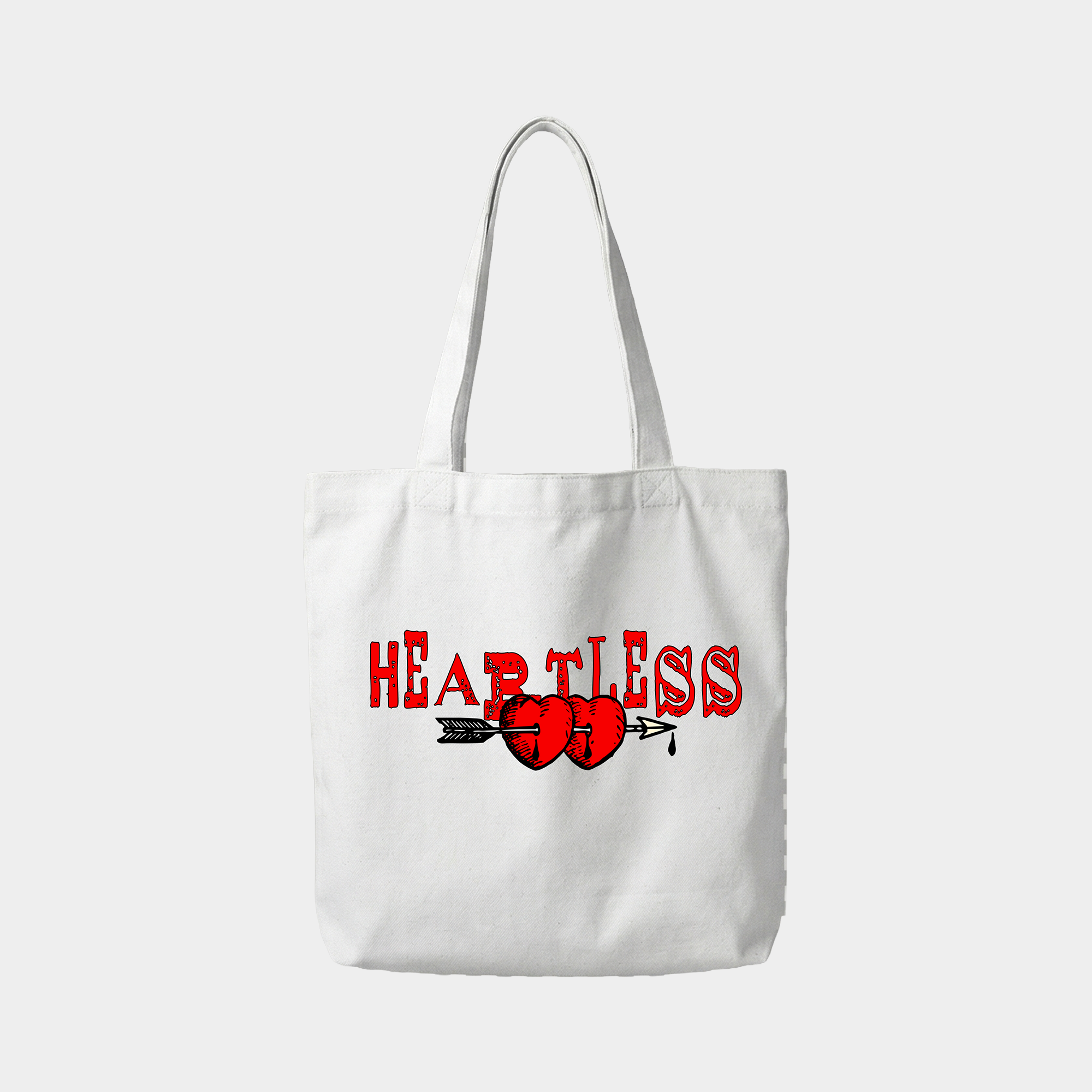 TNC Heartless White Tote Bag