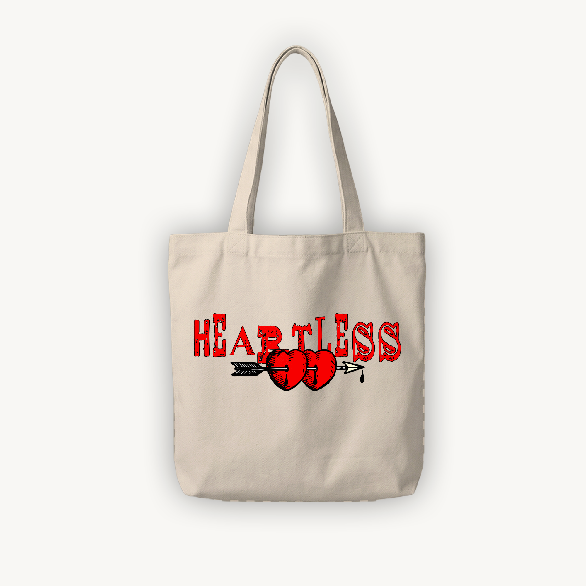 TNC Heartless White Tote Bag