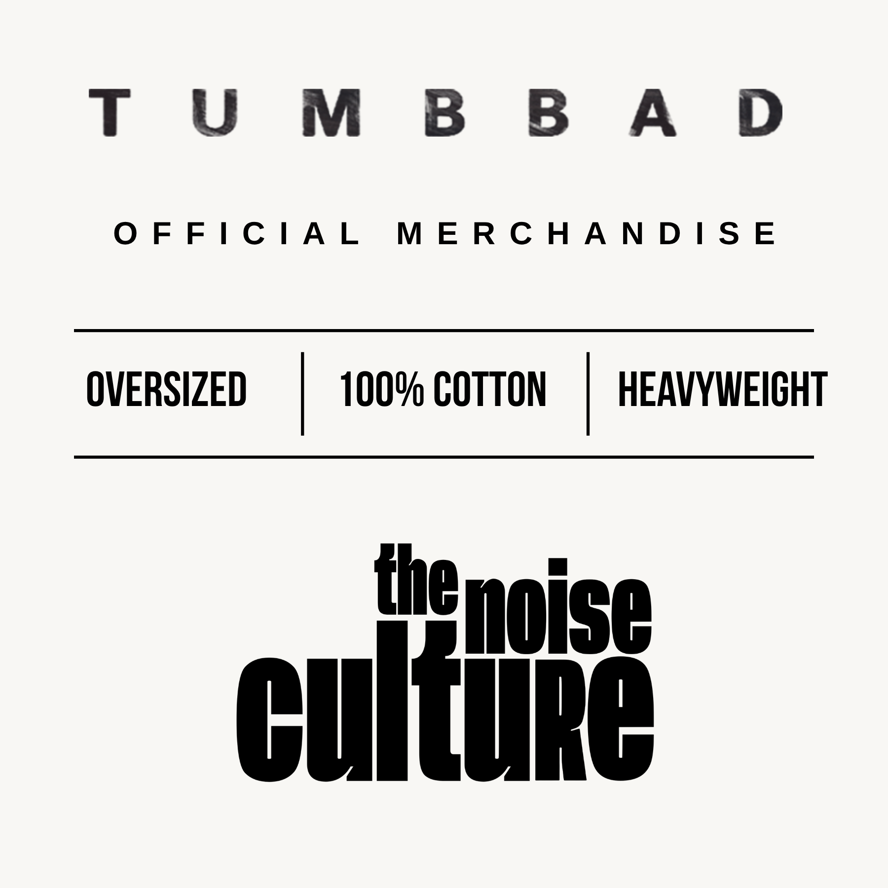 Tumbbad official merchandise: oversized, 100% cotton, heavyweight
