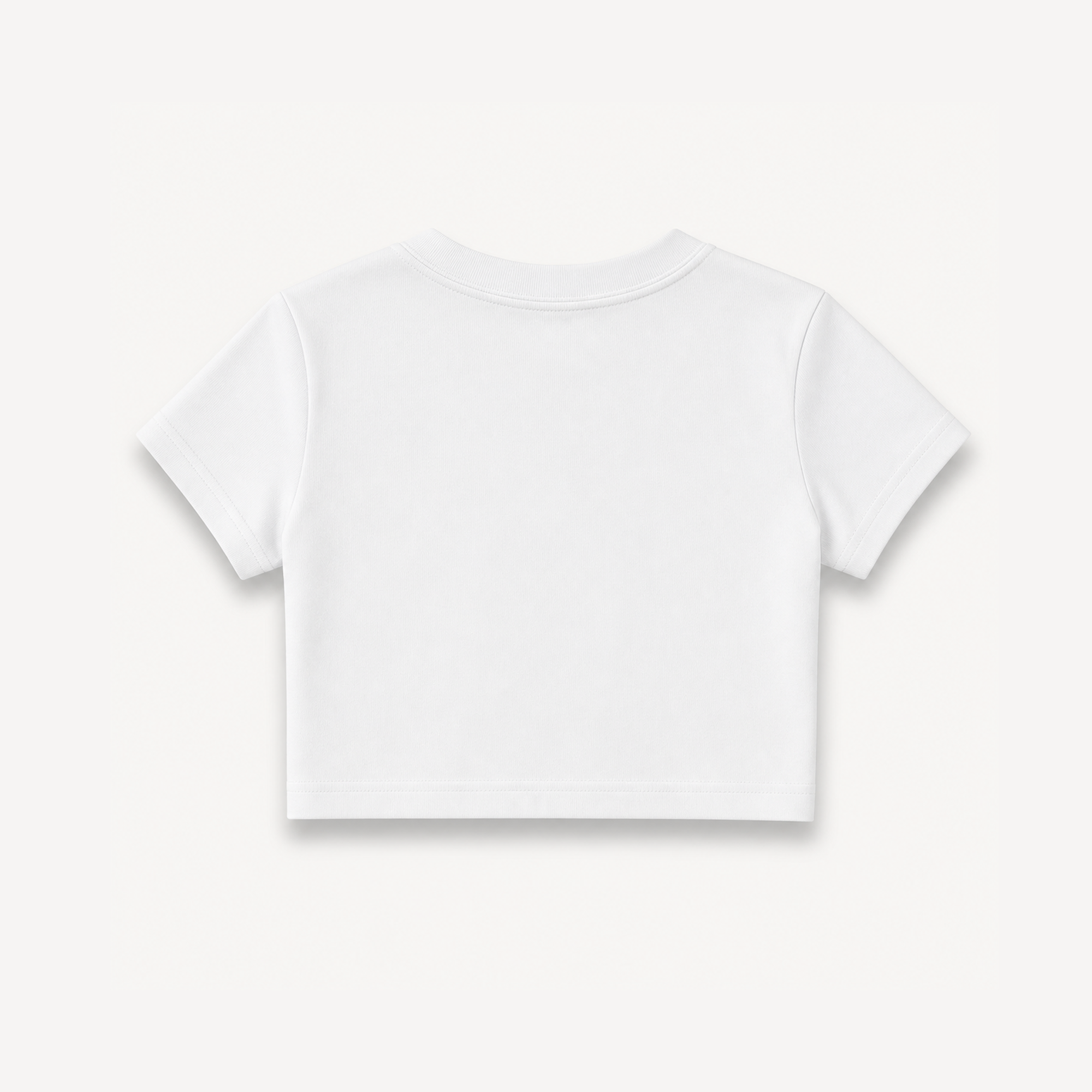 ZNMD Moshi Moshi White Crop Top